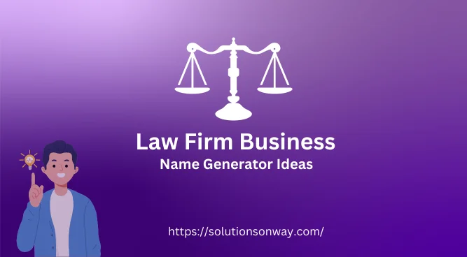 Law Firm Business Name Generator